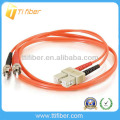 SC-ST Simplex Single mode fiber optic patch cord With PVC jacket